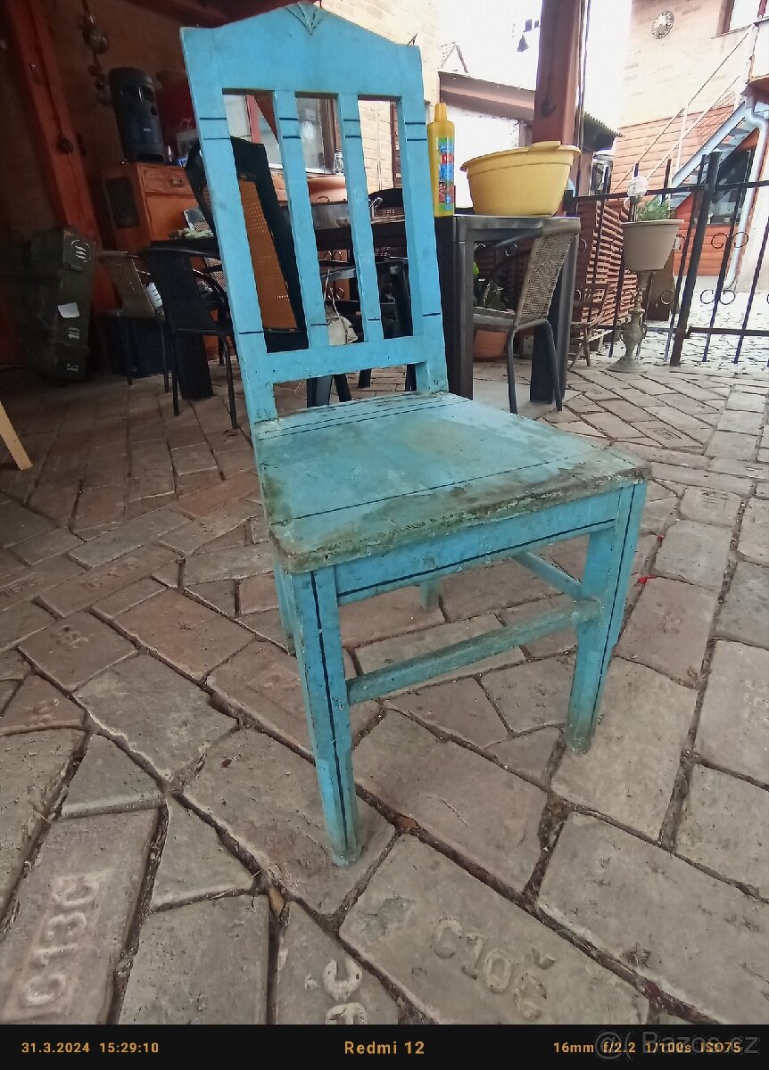 Stará selská židle