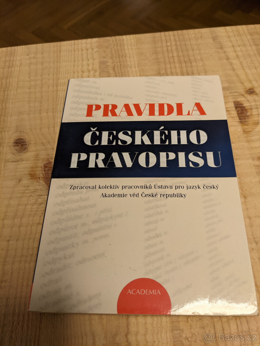 Pravidla českého pravopisu - Academia