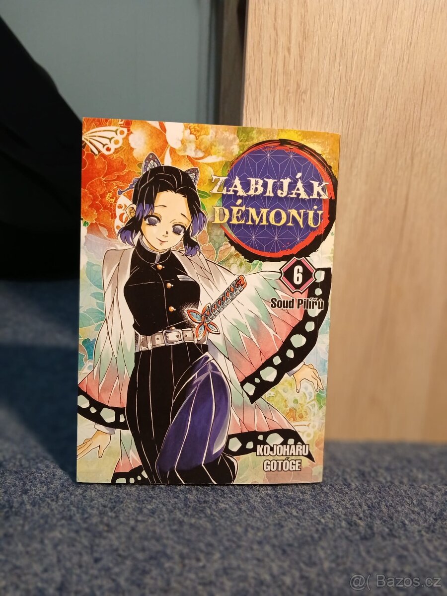 Manga "Demon Slayer" 6 díl, (v perfektním stavu) - v Češti
