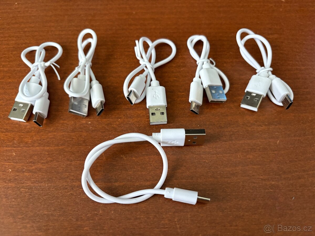USB A-USB C kabely 30 cm