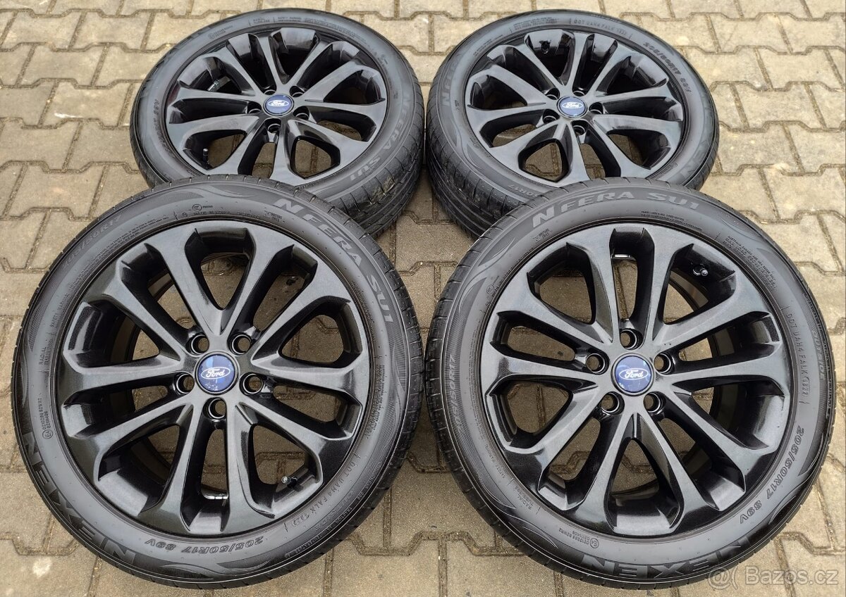 Disky originální Ford Focus, C-Max 5x108 R17