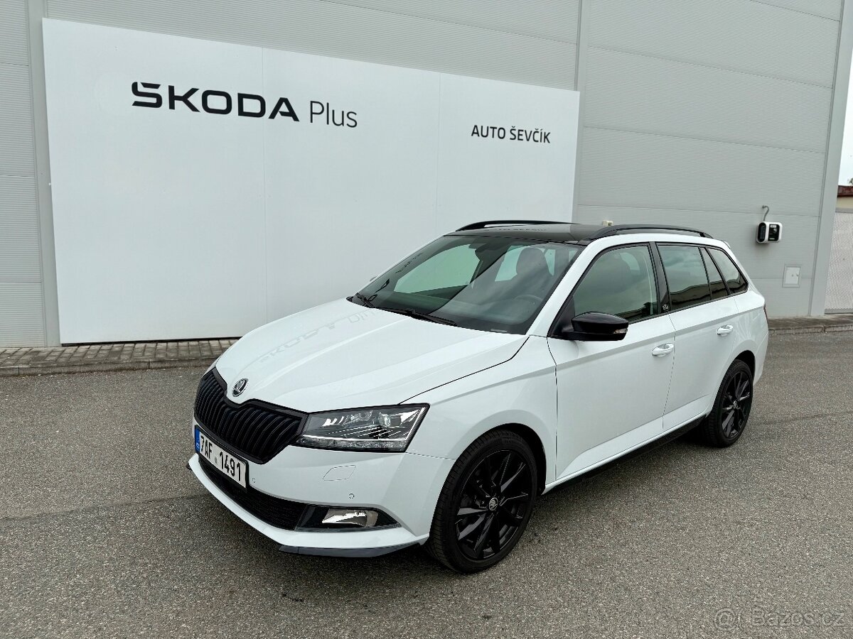 Škoda FABIA III Monte Carlo /1.0 tsi/81kw/6q/ČR/FullLed/