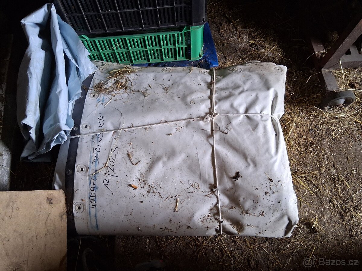 Krycí plachta 12m x 12m 60kg tezka