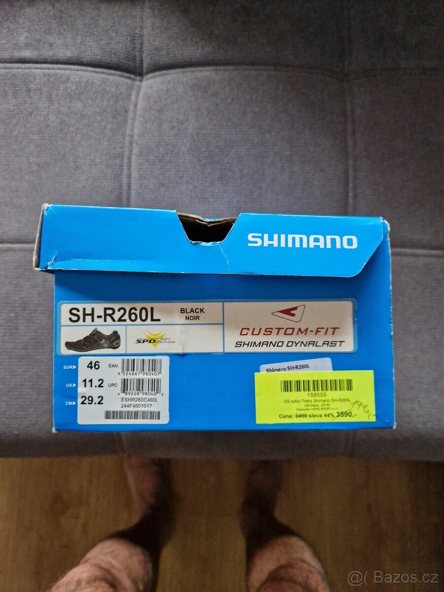 Cyklotretry shimano