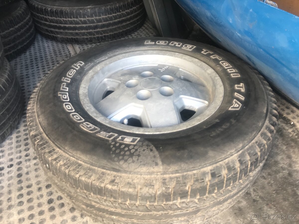 Kola Jeep Wrangler TJ /YJ originál 15’ 5x114.3