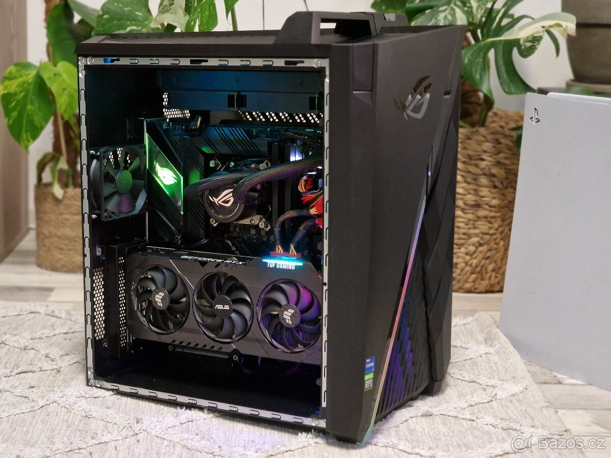 Výkonný herní počítač Asus ROG Strix RTX 3080