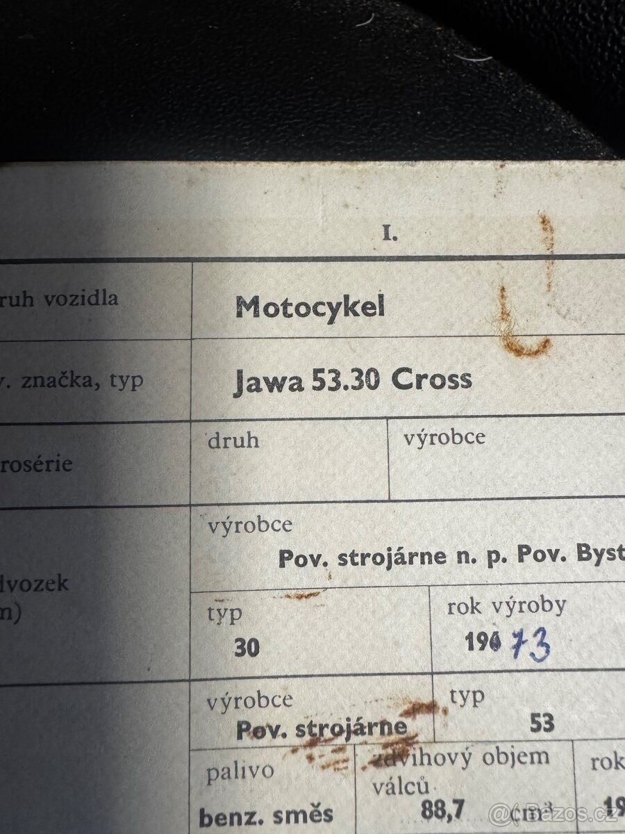 Jawa 90 Cross TP.
