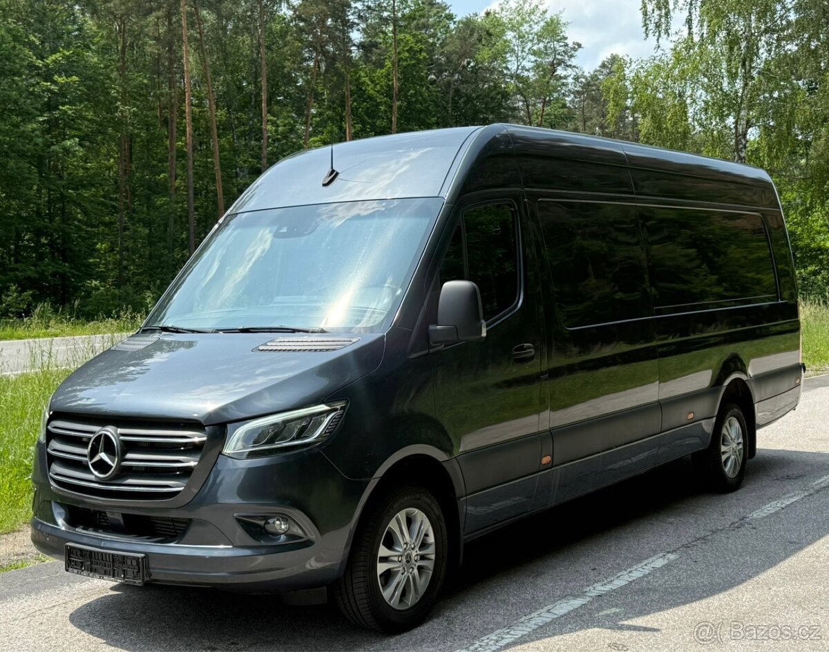 Mercedes Sprinter 907 Long Maxi 319 CDI V6 3.0 CDI 190 HP