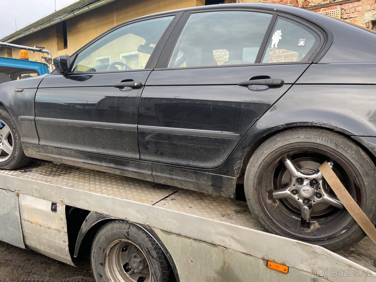 Náhradní díly bmw e46 318i 105kw