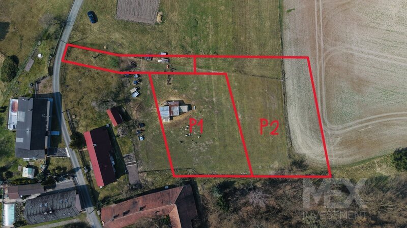 Prodej stavebního pozemku 1 751 m2, Žáravice