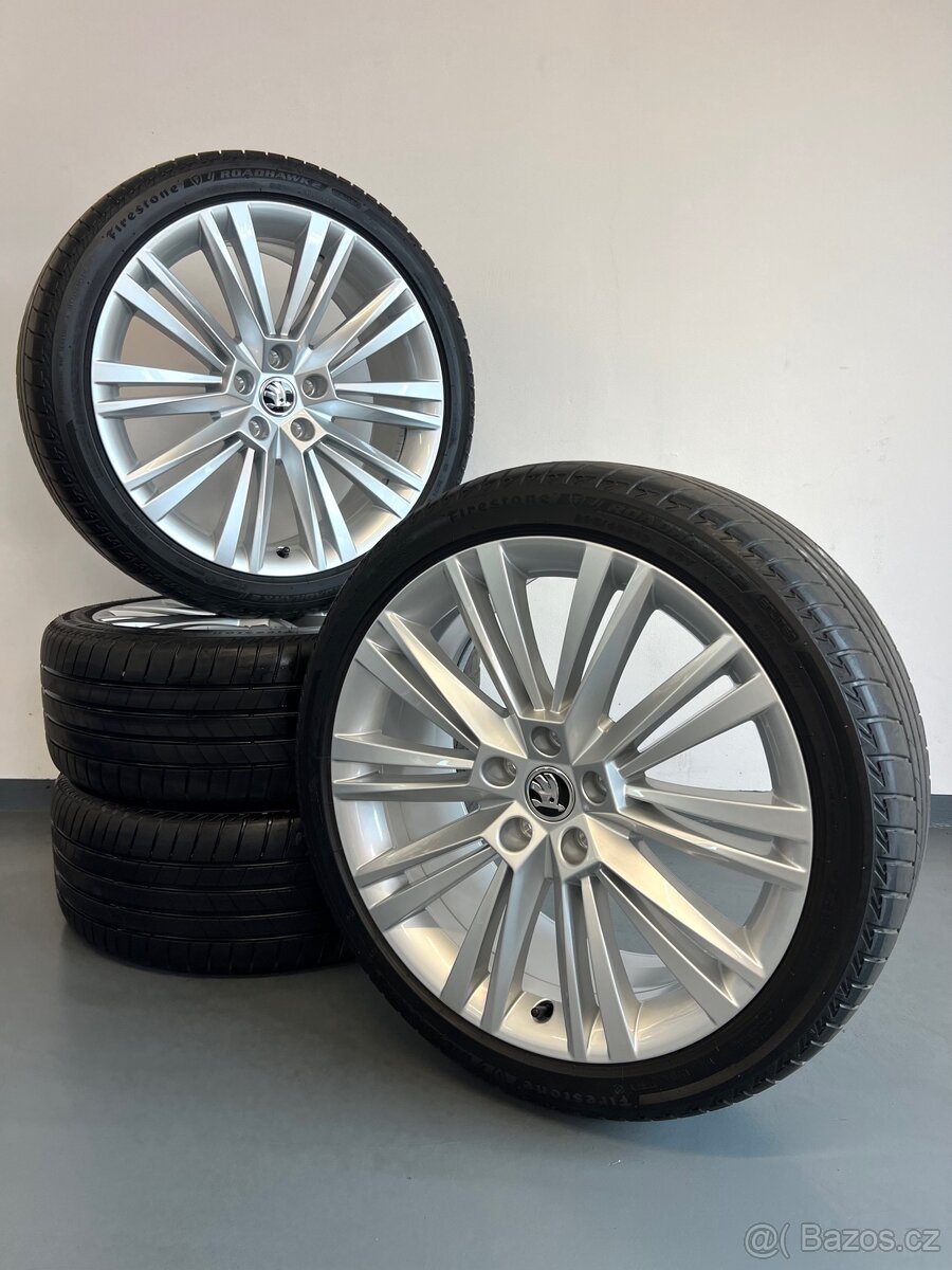 Letní Alu kola Canopus, Škoda Superb 3, 5x112 r19