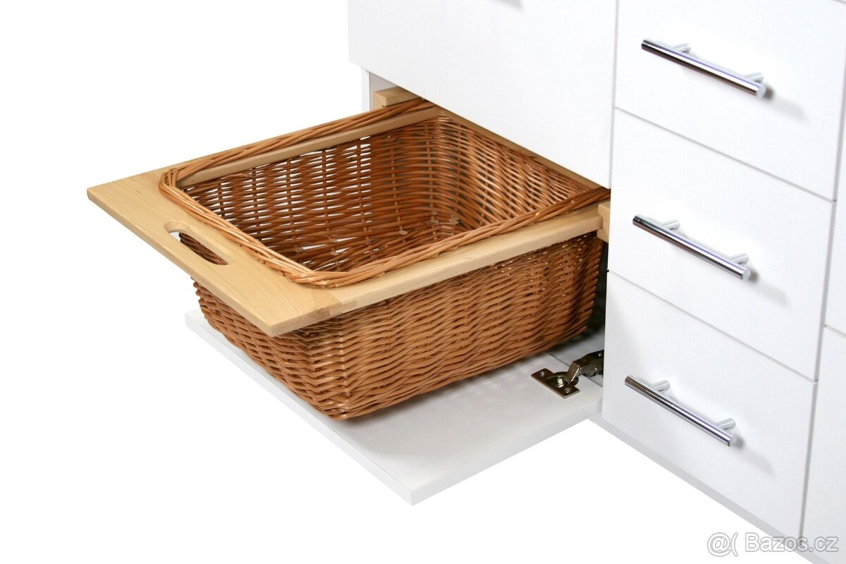 Proutěný košík do skříňky 60 cm - NOVÝ
