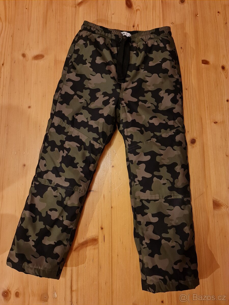 Zateplené détské kalhoty 122
