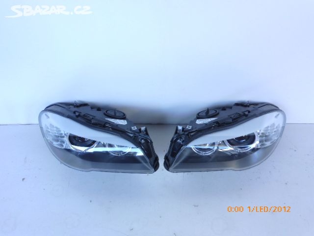 BMW F10 xenony, obyč., dynamic, facelift
