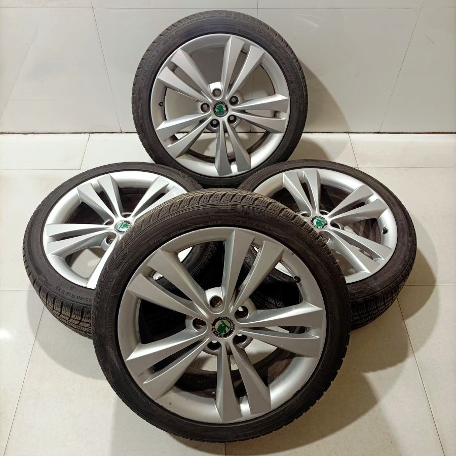 18" ALU kola – 5x112 – ŠKODA (VW, AUDI, SEAT) Disky: Elekt