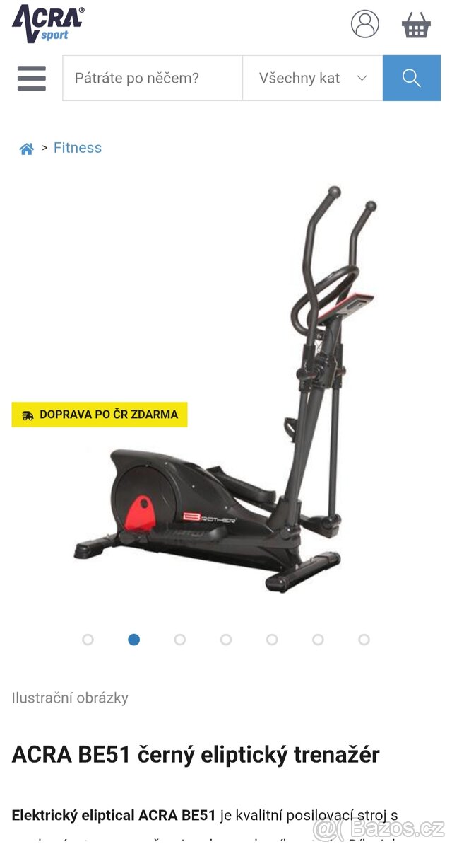 ELIPTICKÝ TRENAŽÉR