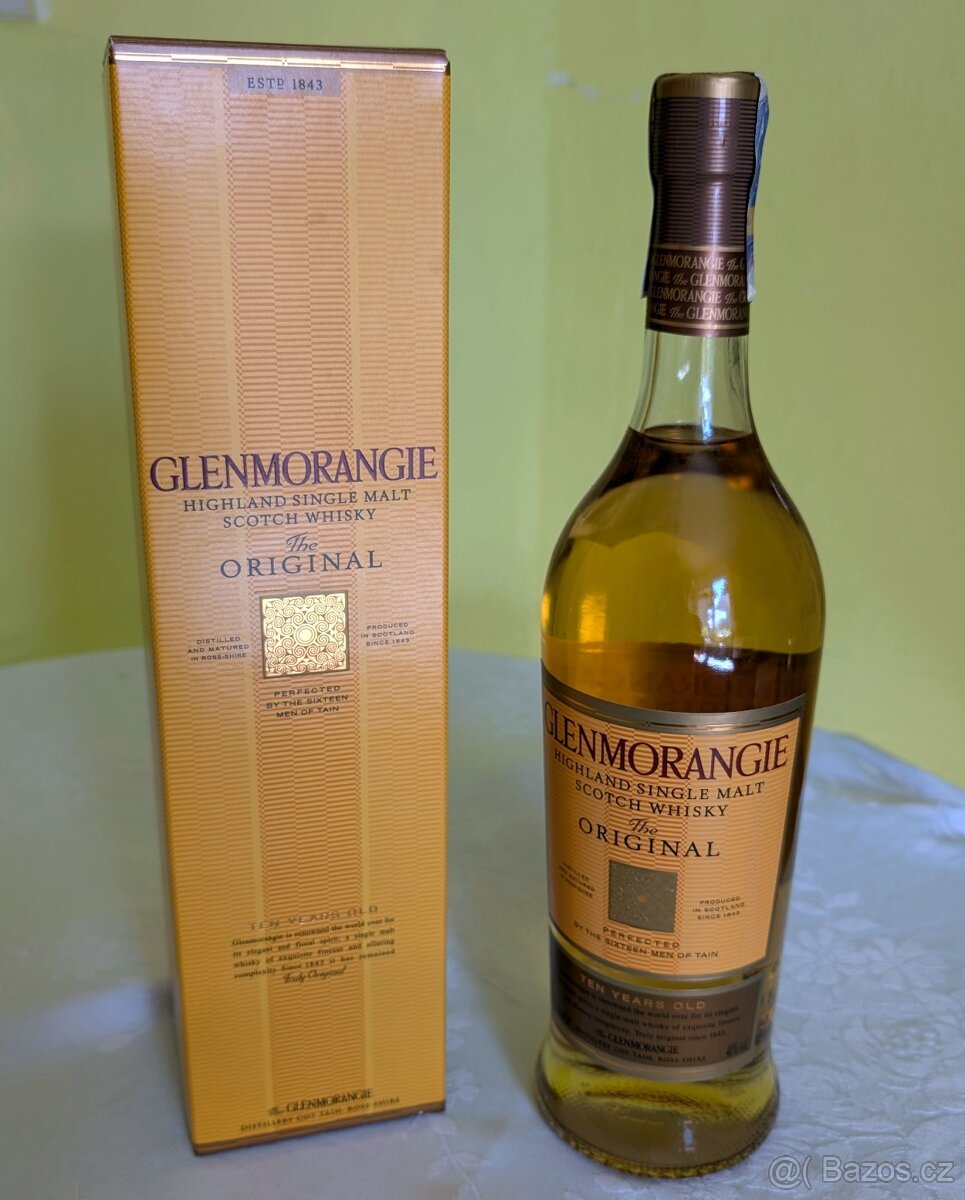 Whisky Glenmorangie The Original 10y 40% 1 l (karton)