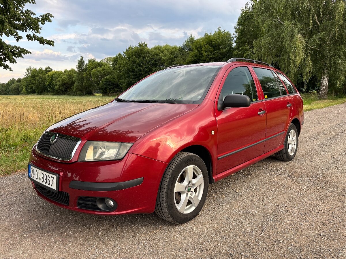 Škoda Fabia Combi 1.4 TDI 59 kw, 2. majitel, ČR, garážované