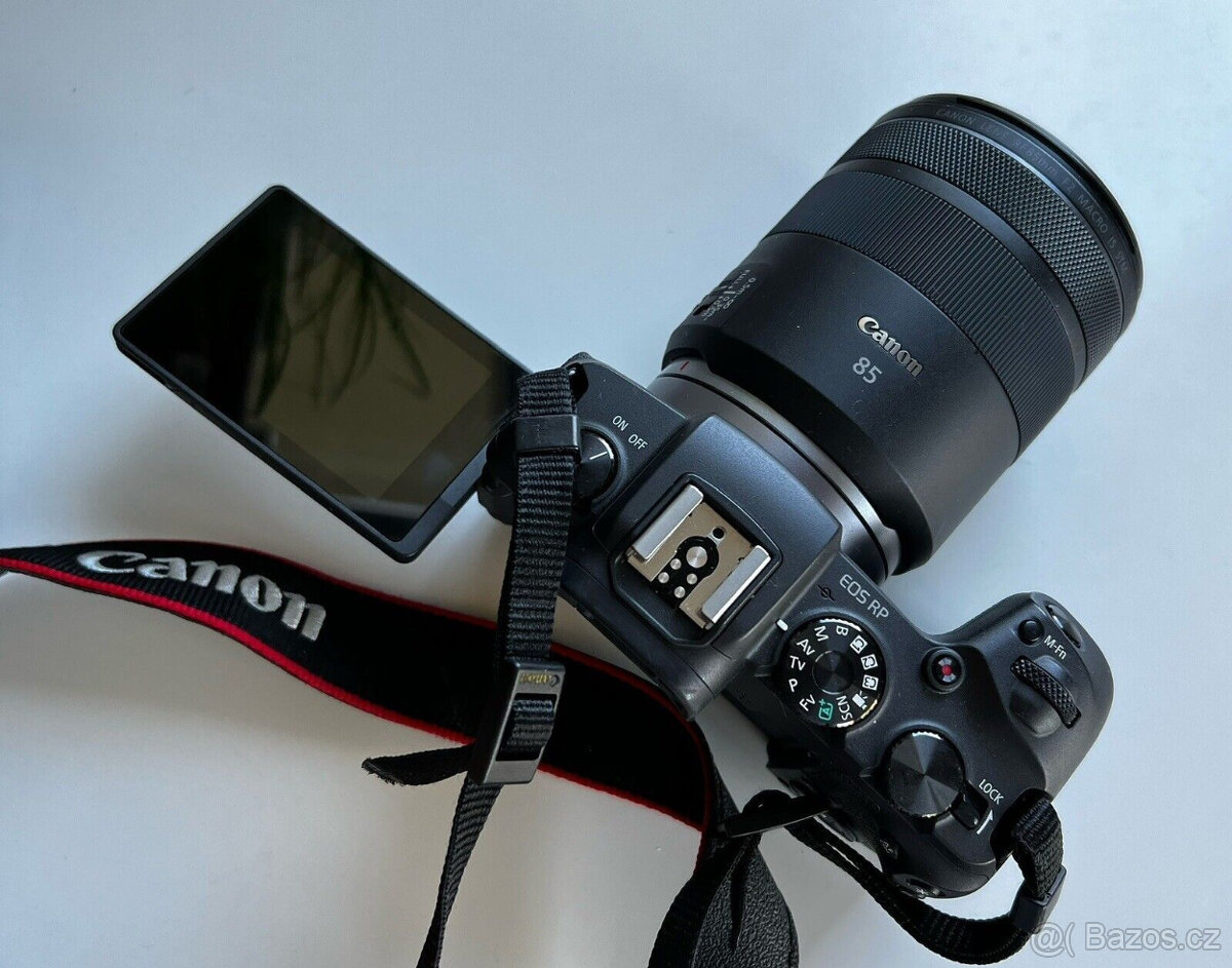 Tělo fotoaparátu Canon Eos RP +50, 85, 200 mm