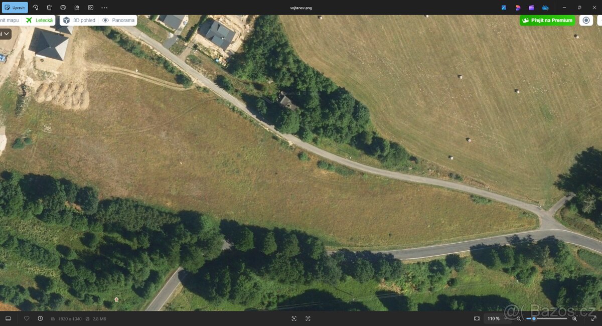 Stavební pozemek u Františkových lázní cca 1000m2