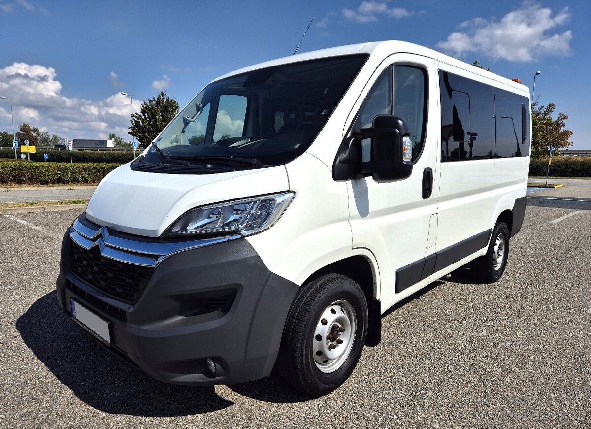 CITROEN JUMPER 2.2HDI 96KW  ⭐ 9 MÍST MANUÁL 2x KLIMA