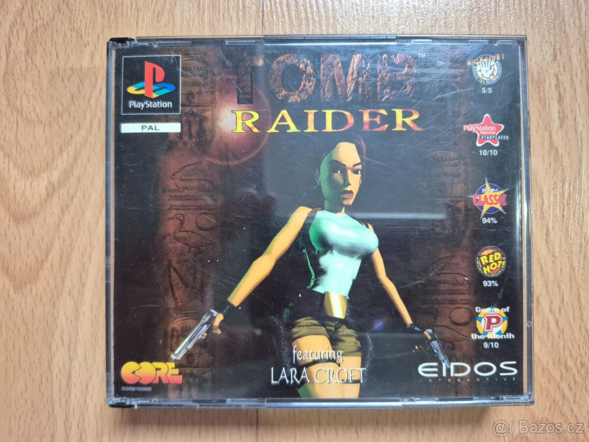 Predám hru na PS1 Tomb Raider - Big Box