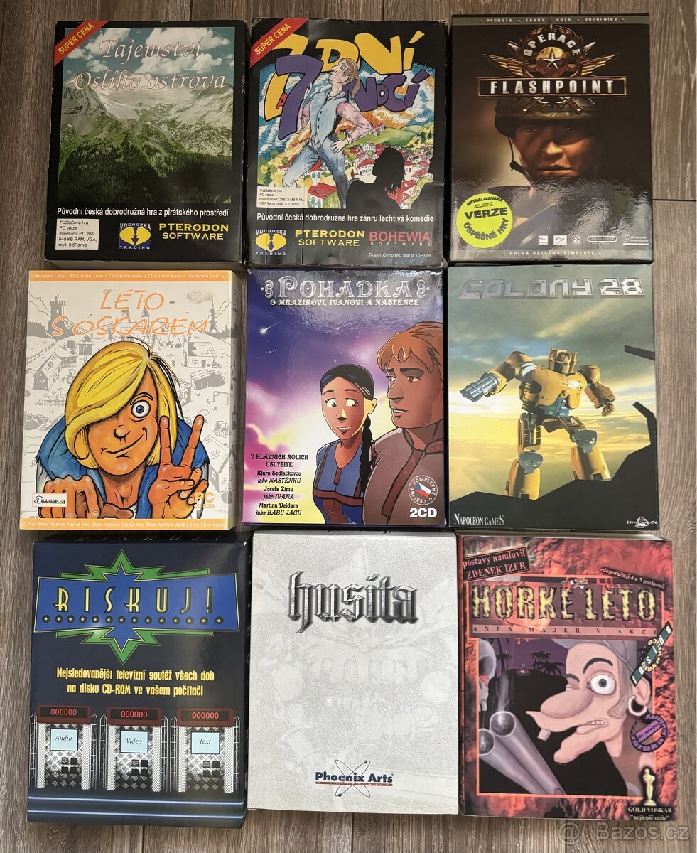 POPTÁVÁM staré české počítačové hry