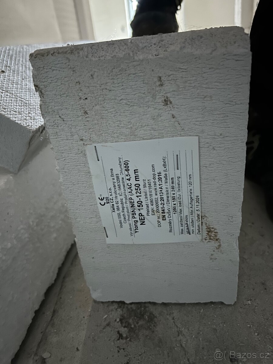 Prodám YTONG překlad