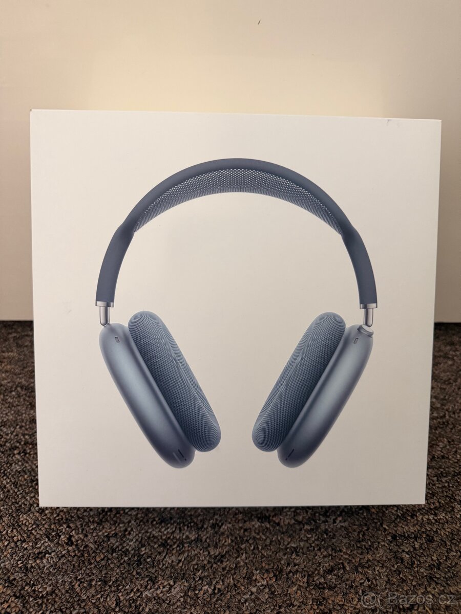 Apple Airpods Max USB-C Blue. TOP stav, zaruka do 5/27