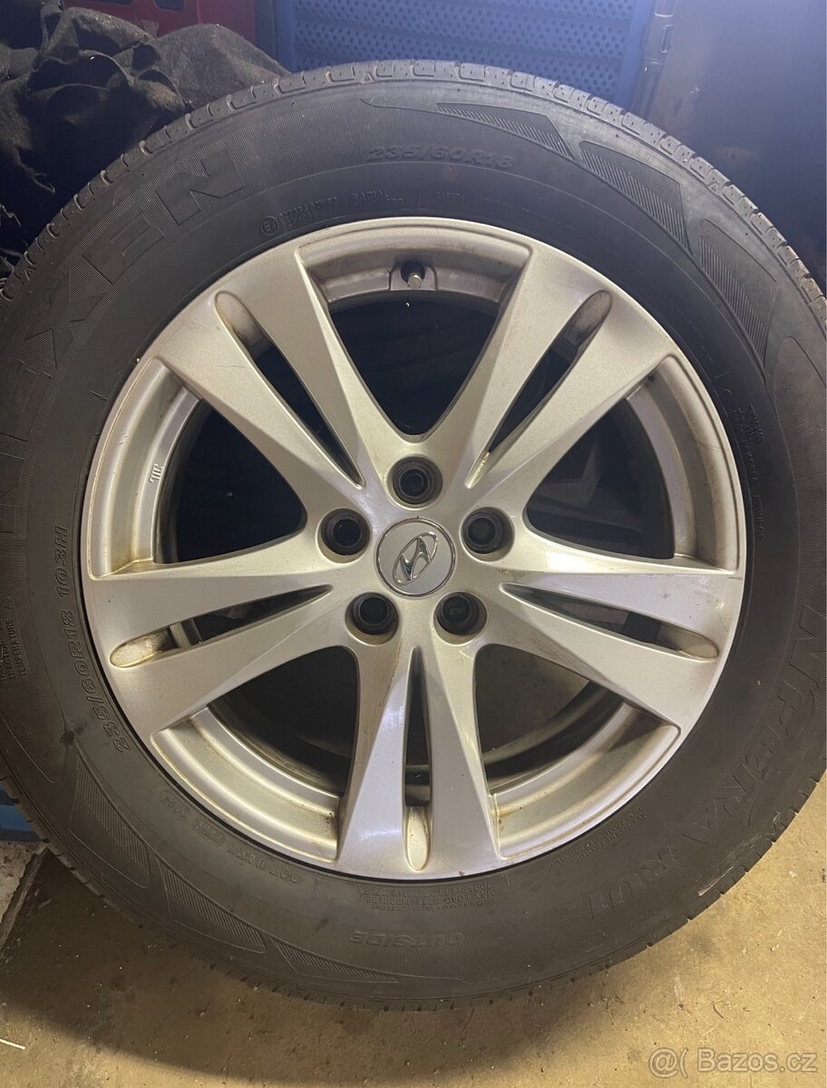 Alu kola originál Hyundai Santa Fe 2011
