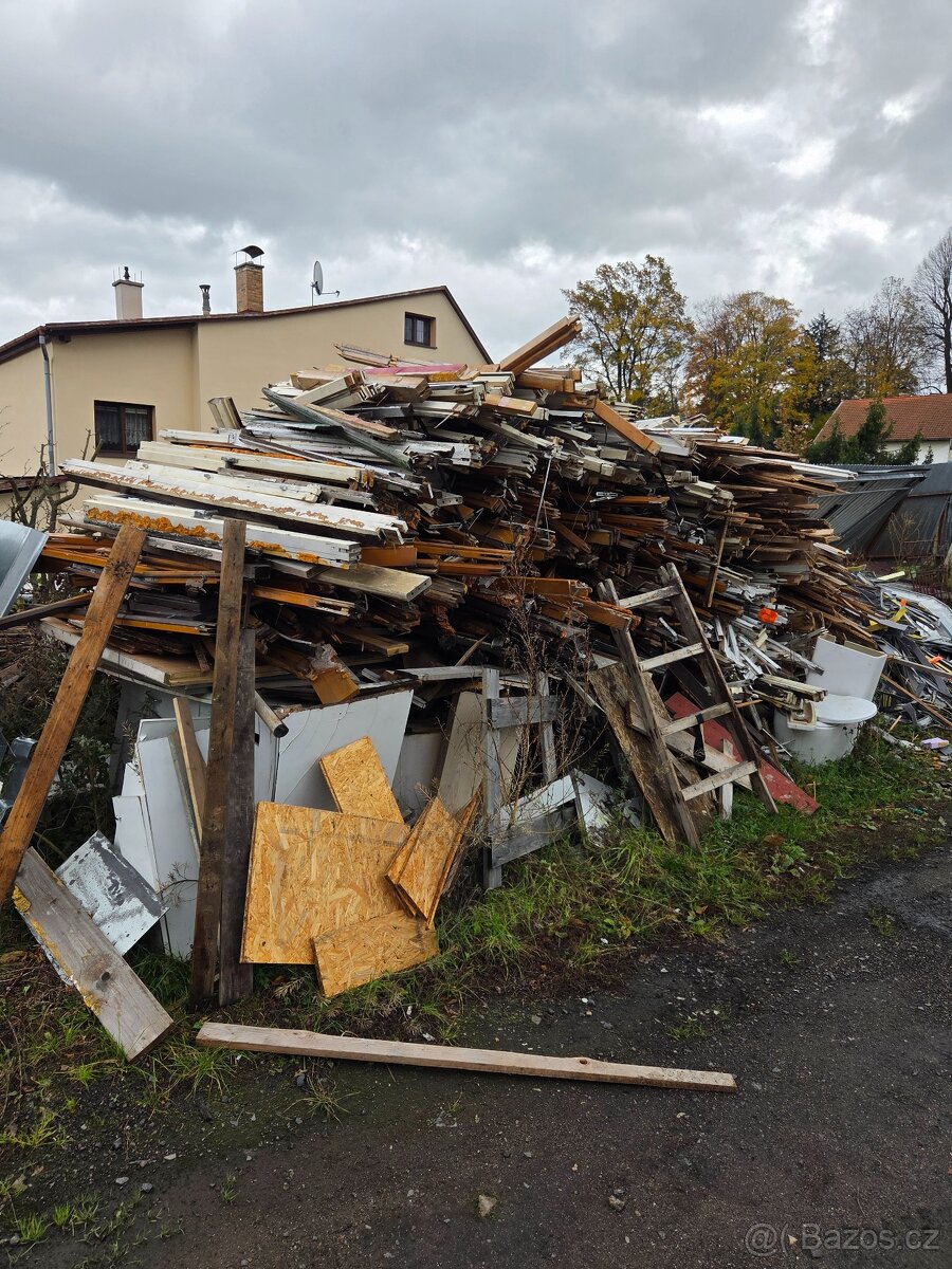 Dřevo za odvoz