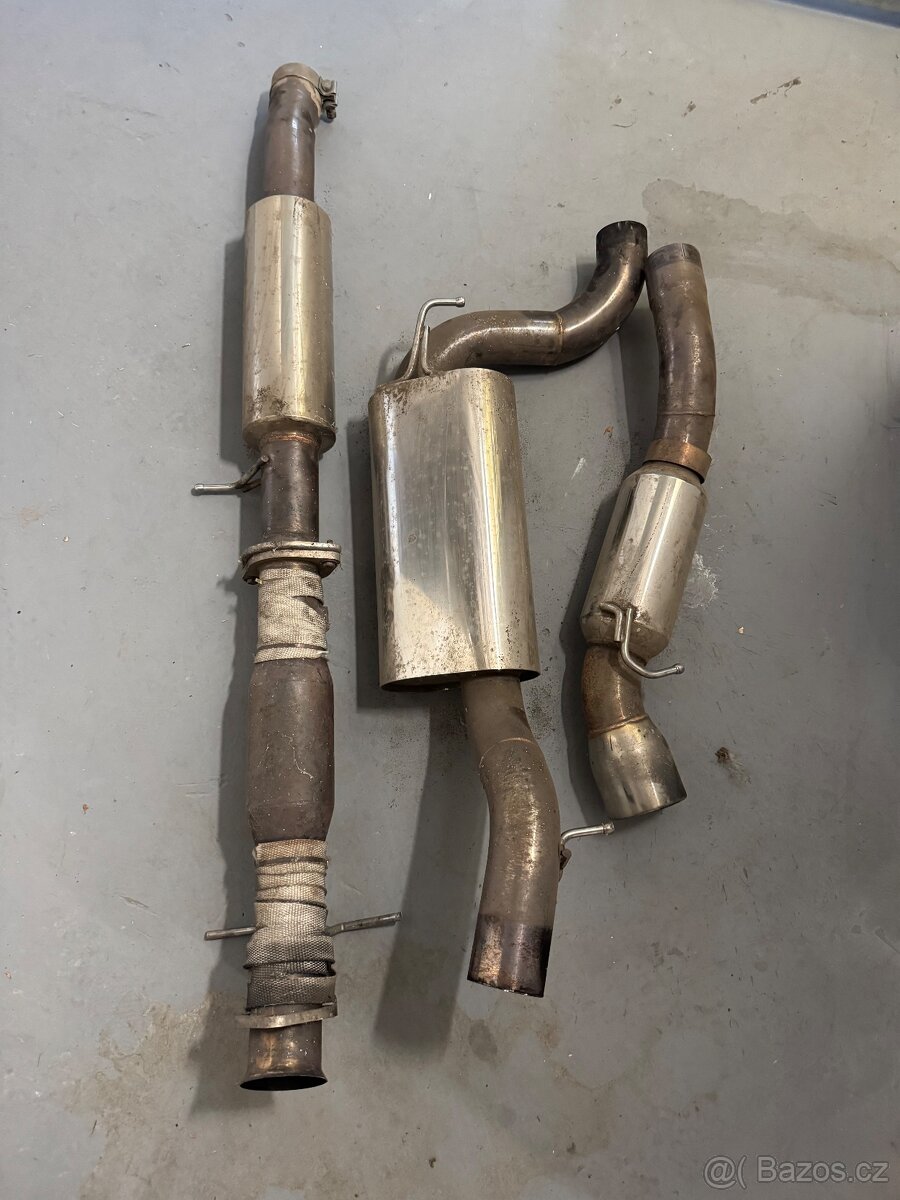 Mazda 3 MPS BK nerez výfuk