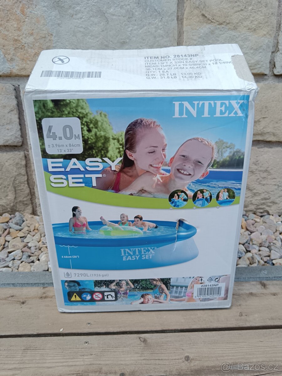 Bazén Intex easy set 3,96m, hloubka 66cm