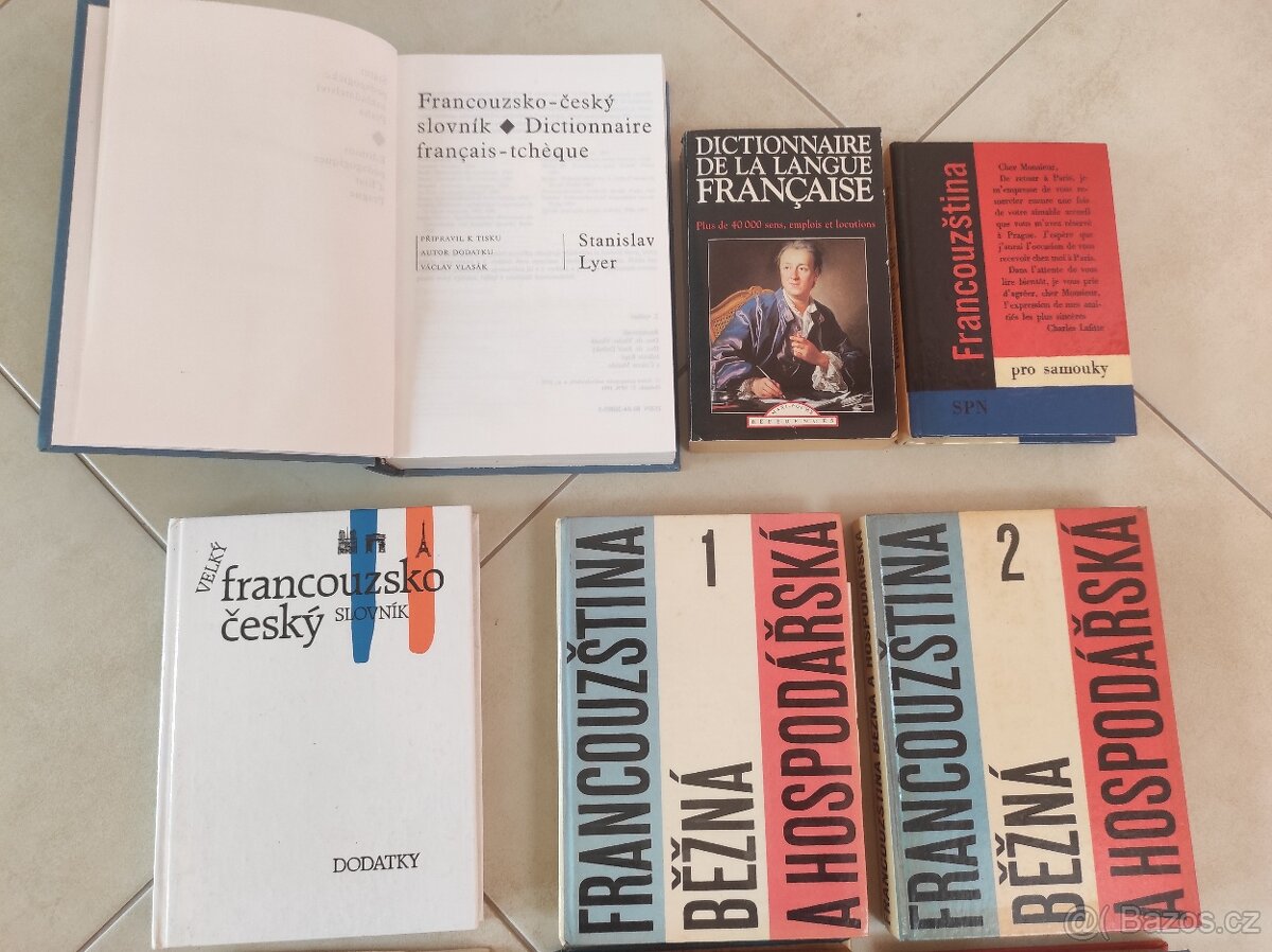 Francouzština - knihy, učebnice, slovníky