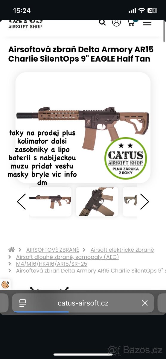 Airsoft menší set