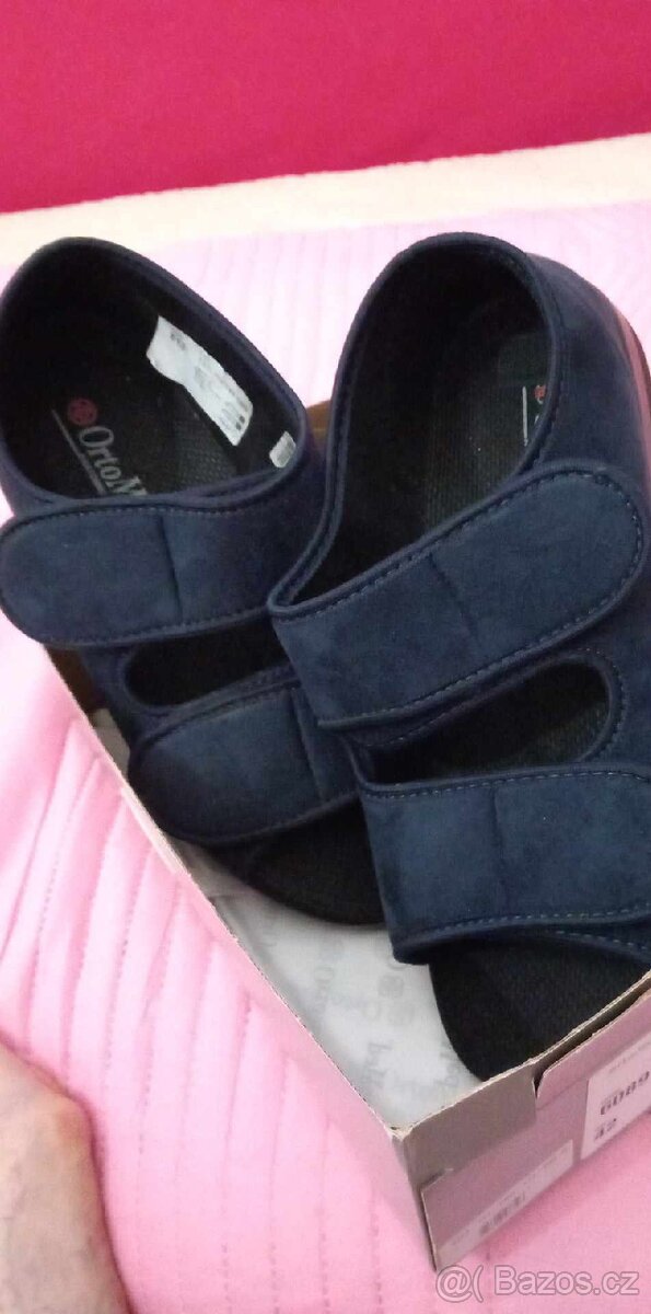 Letní boty D 42. Zdravotní obuv