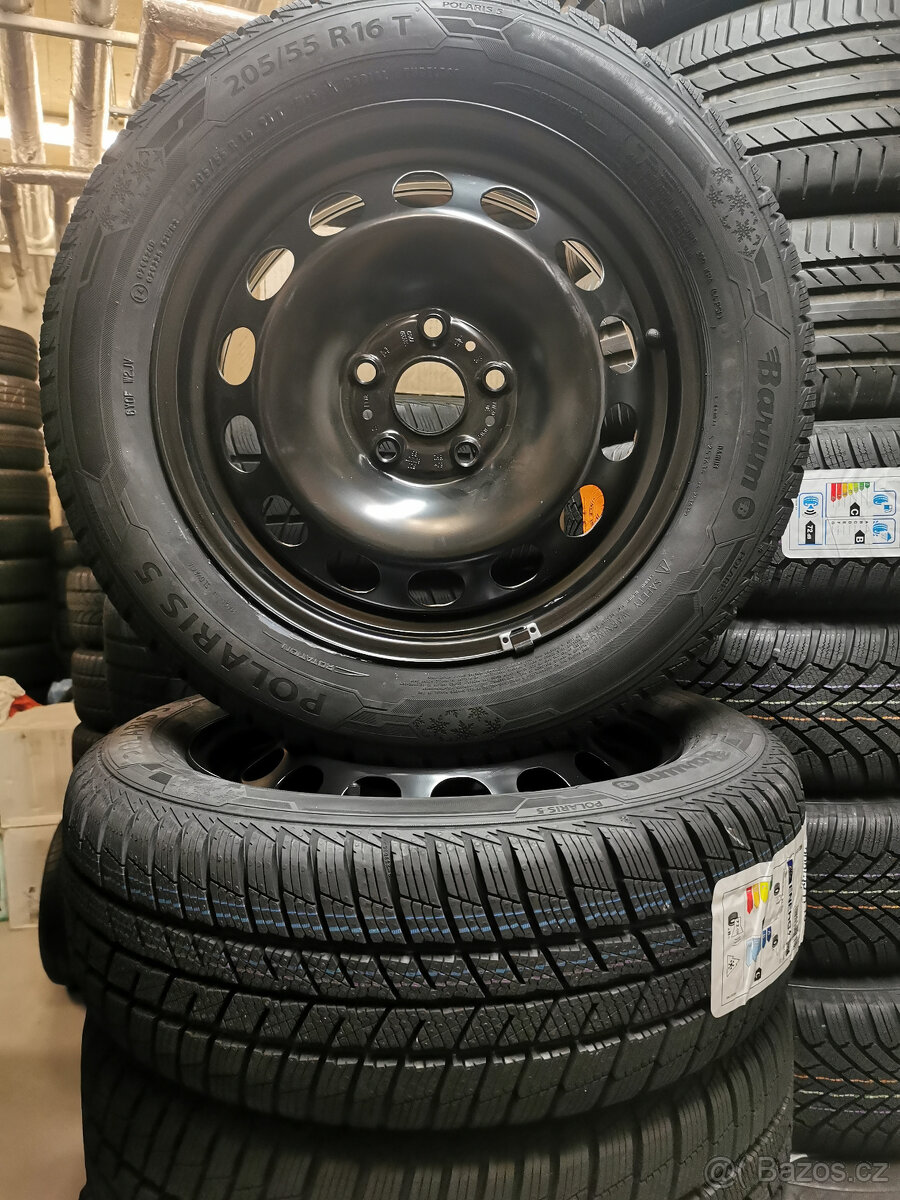 205/55R16 zimní pneu 6x16 5x112 ET48 octavia III