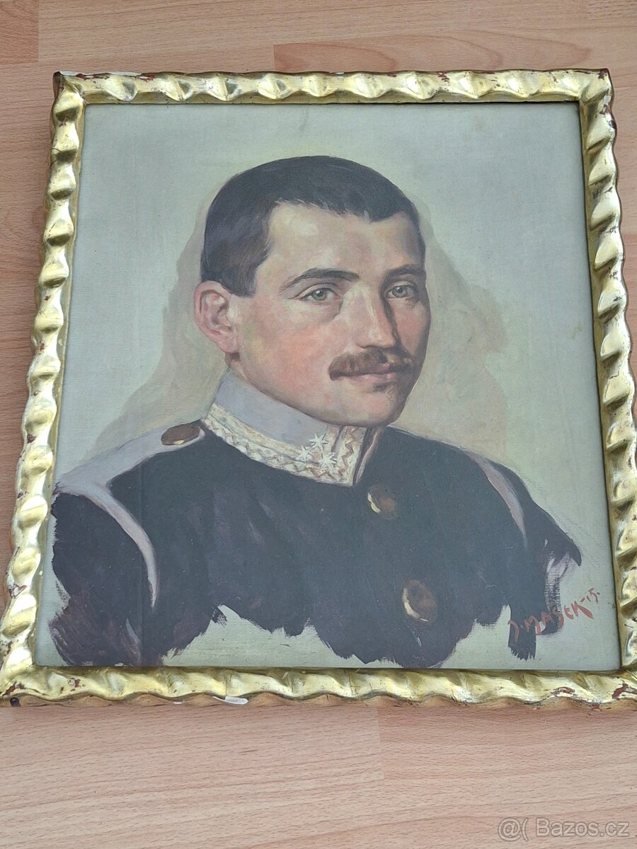 2kusy obrazu Jaroslav Mašek 1915