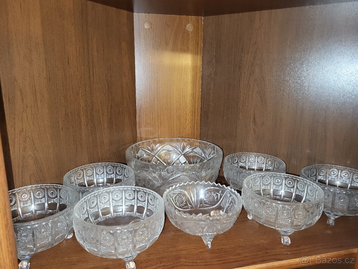 Broušené křišťálové sklo - Bohemia Crystal