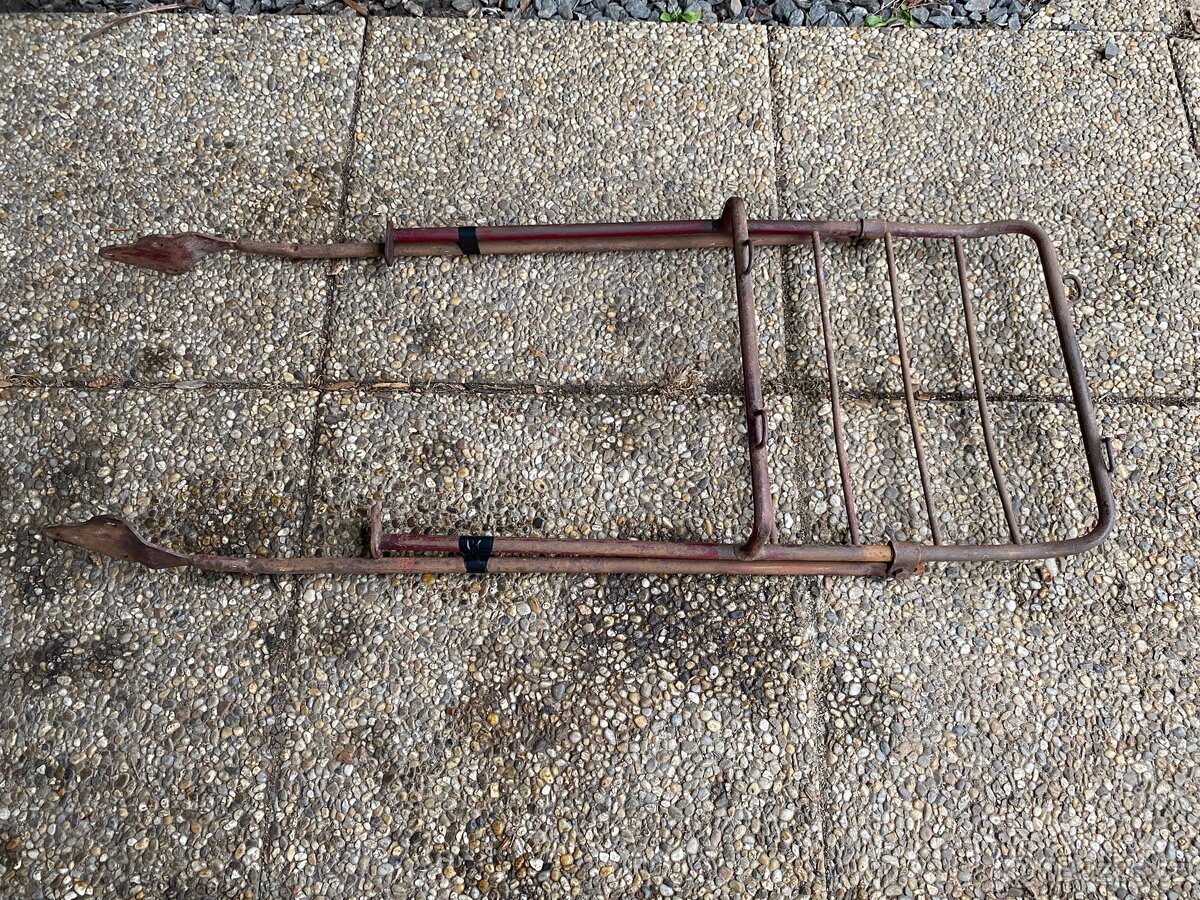 Jawa 250 350 kývačka, Pulbuben - původní nosič