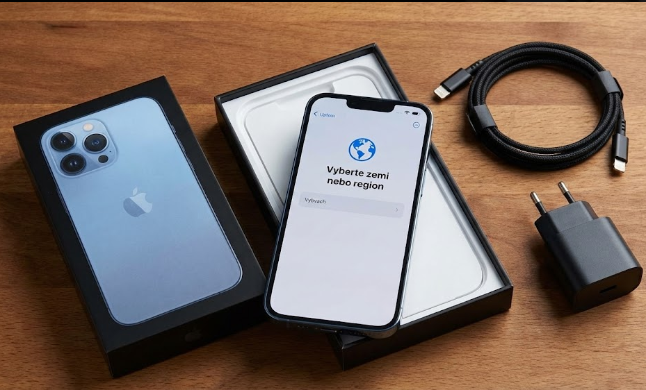 Prodám Apple iPhone 13 Pro 256GB - Světle Modrý - TOP STAV