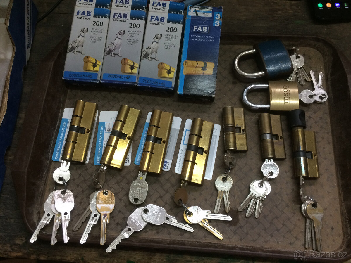 Cylindrické vložky FAB