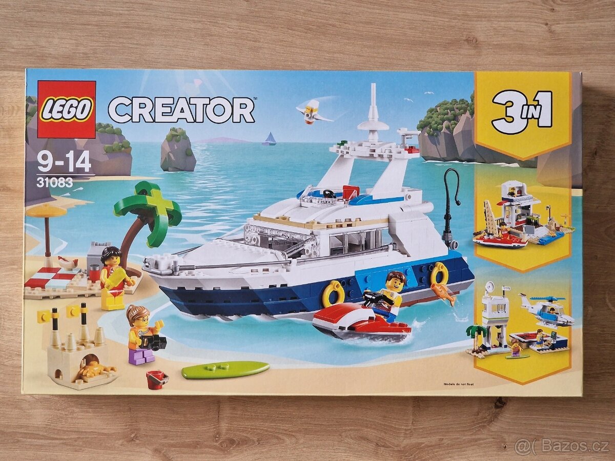 Lego Creator 3v1 31083 Dobrodružstvá na mori