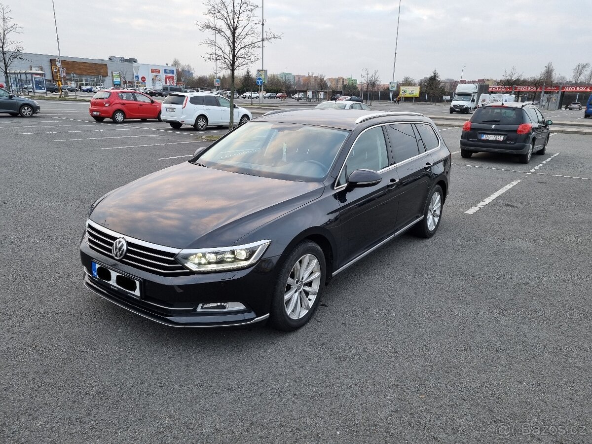 VW Passat B8 2.0, TDI, DSG, r.v. 7/2016, Full LED matrixové