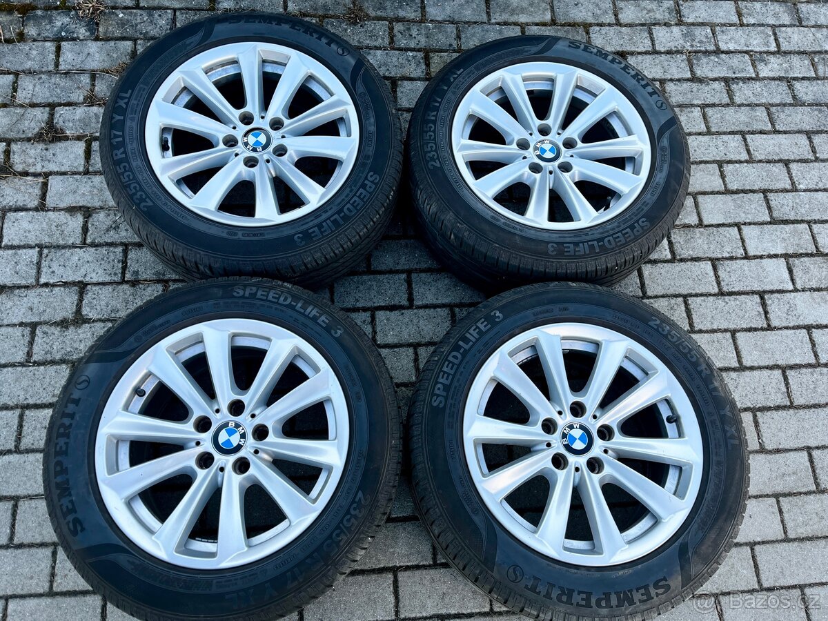 Alu kola bmw 17" 5X120 8J ET30 díra 72.6 MM, STYLING 23