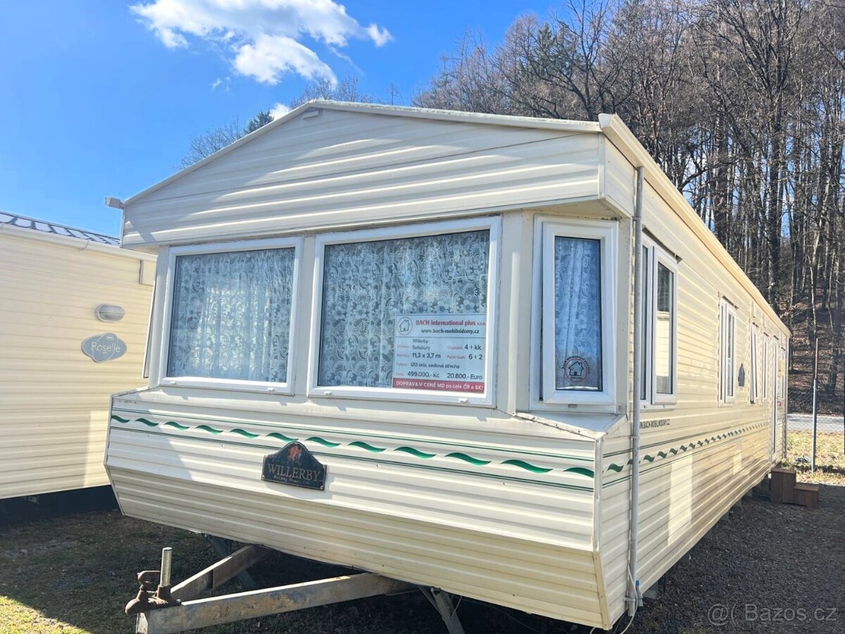 Mobilní dům - mobilheim Willerby Salisbury 11,3 x 3,7m