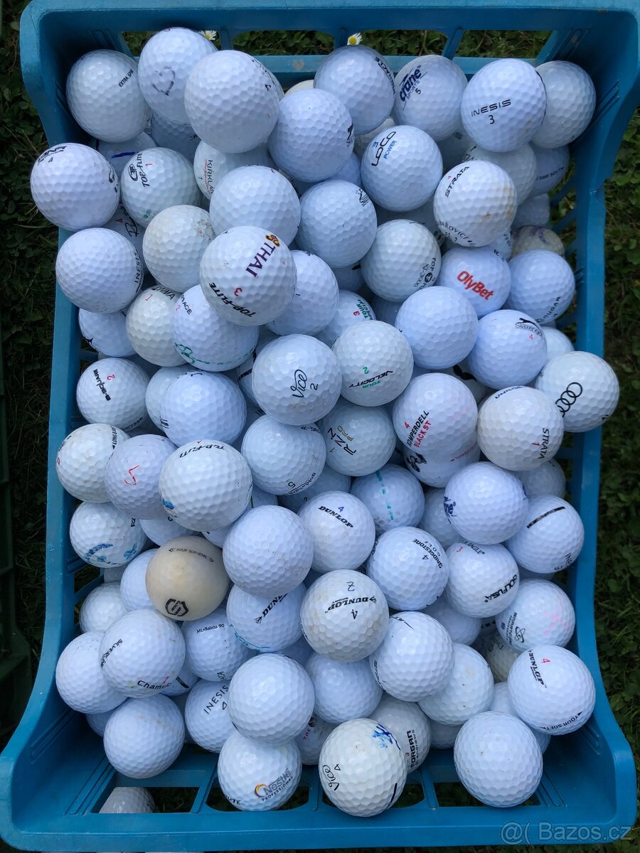 Golfové míčky- mix