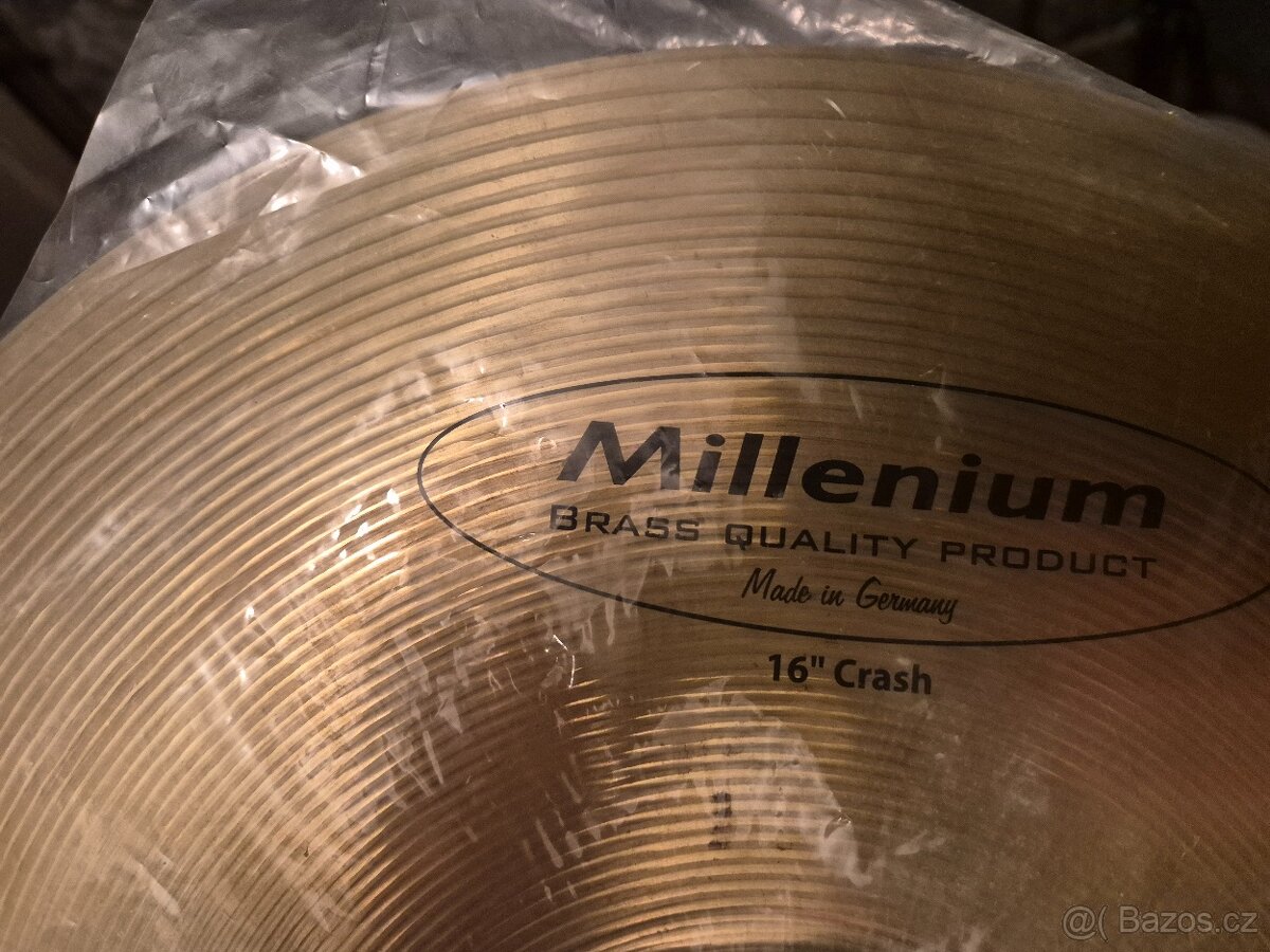 činel Millenium 16" Crash