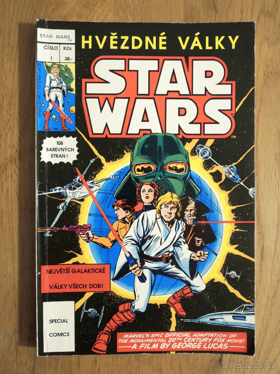 retro Komiks Star Wars Hvězdné války č.1 1992