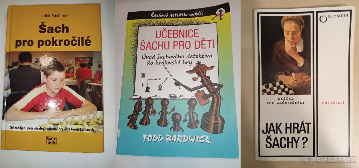 Knihy o šachu pro děti i dospělé